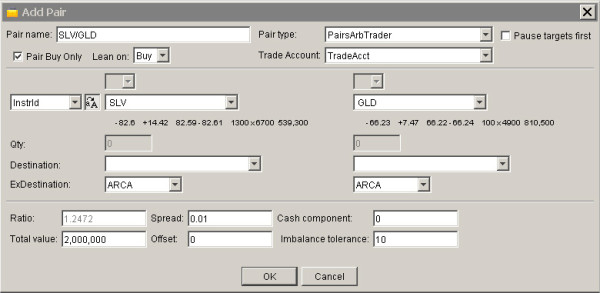 Add Pair Dialog